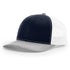 Patriot Edition Richardson 112 trucker with PVC patches in Navy/White/Heather Grey - The Luua Company