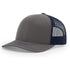 Patriot Edition Richardson 112 trucker with PVC patches in Charcoal/Navy - The Luua Company