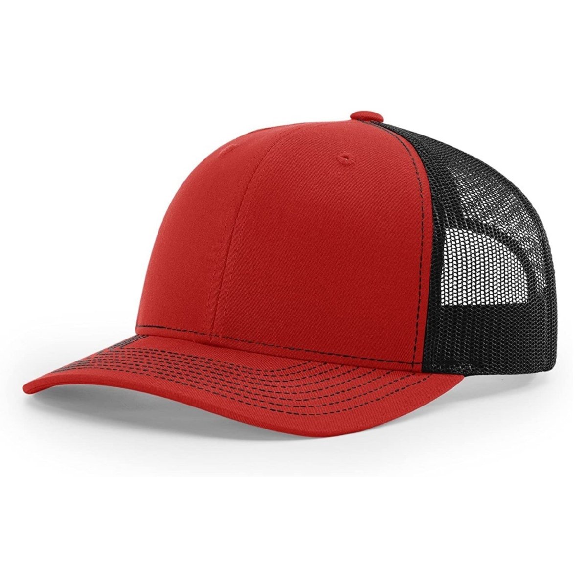 Patriot Edition Richardson 112 trucker with PVC patches in Red/Black - The Luua Company