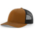 Patriot Edition Richardson 112 trucker with PVC patches in caramel/black - The Luua Company