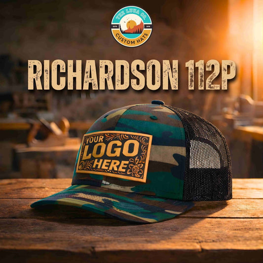 Custom Richardson 112P Leather Patch Hats - The Luua Company