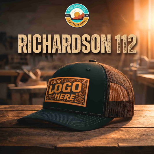 Custom Richardson 112 Trucker Hat | Leather Patch Hats - The Luua Company