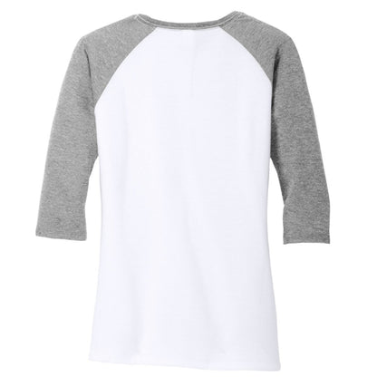 AFA District Women’s Perfect Tri Raglan T-shirt - The Luua Company