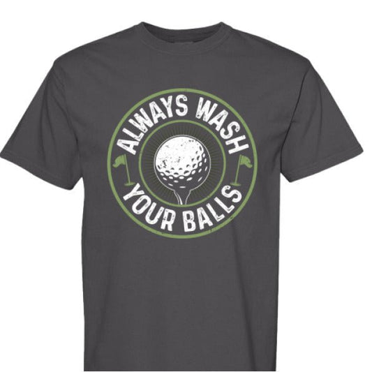Always Wash Your Balls Tee - The Luua Company