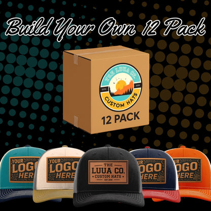Build Your Own 12 - Pack Bundle - Richardson 112 Trucker Snapback Cap - The Luua Company