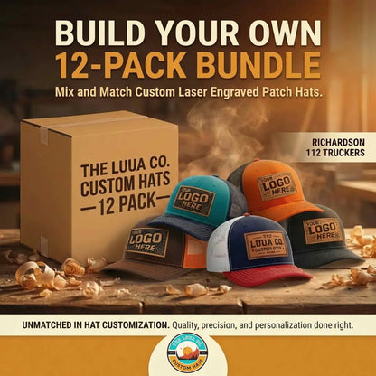 Custom 12-pack bundle of Richardson 112 trucker hats