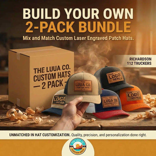 Richardson 112 Custom Hats 2-Pack | Mix & Match Small Batch Bundle - The Luua Company