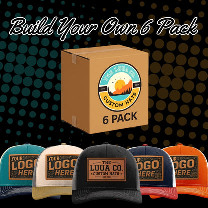 Build Your Own 6 - Pack Bundle - Richardson 112 Trucker Snapback Cap - The Luua Company