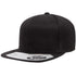 Custom Flexfit 110F Snapback Cap | 110® Wool Blend Flat Bill - Black - The Luua Company