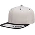 Custom Flexfit 110F Snapback Cap | 110® Wool Blend Flat Bill - Natural/ Black - The Luua Company