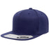 Custom Flexfit 110F Snapback Cap | 110® Wool Blend Flat Bill - Navy - The Luua Company