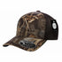 Custom Flexfit 110M Mesh - Back Cap | Structured 6 - Panel Stretch Trucker - Realtree Max7/ Brown - The Luua Company