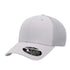 Custom Flexfit 110M Mesh - Back Cap | Structured 6 - Panel Stretch Trucker - Silver - The Luua Company