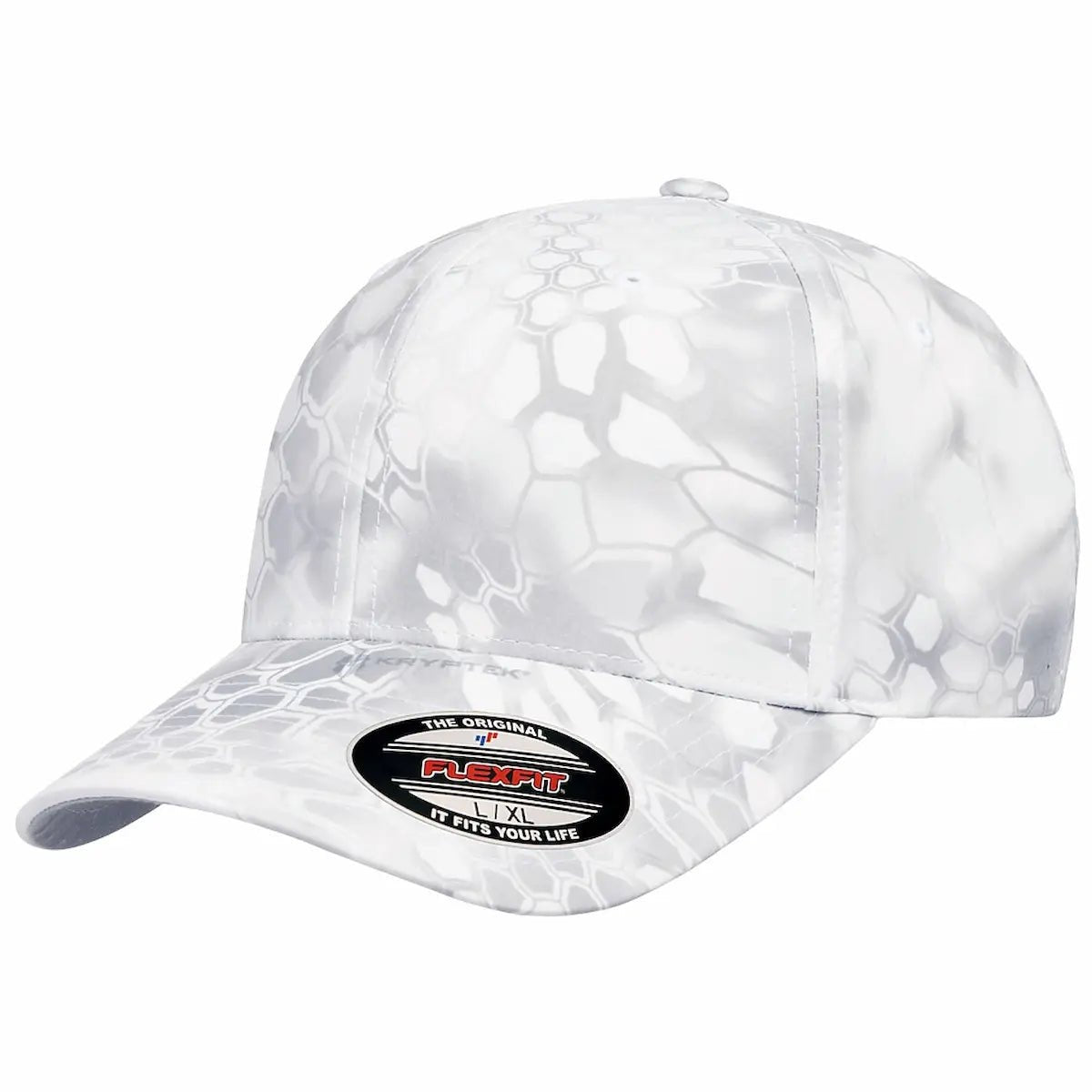 Custom Flexfit 6277 Cotton Blend Cap | Original Fitted Hat - Kryptek Wraith - The Luua Company