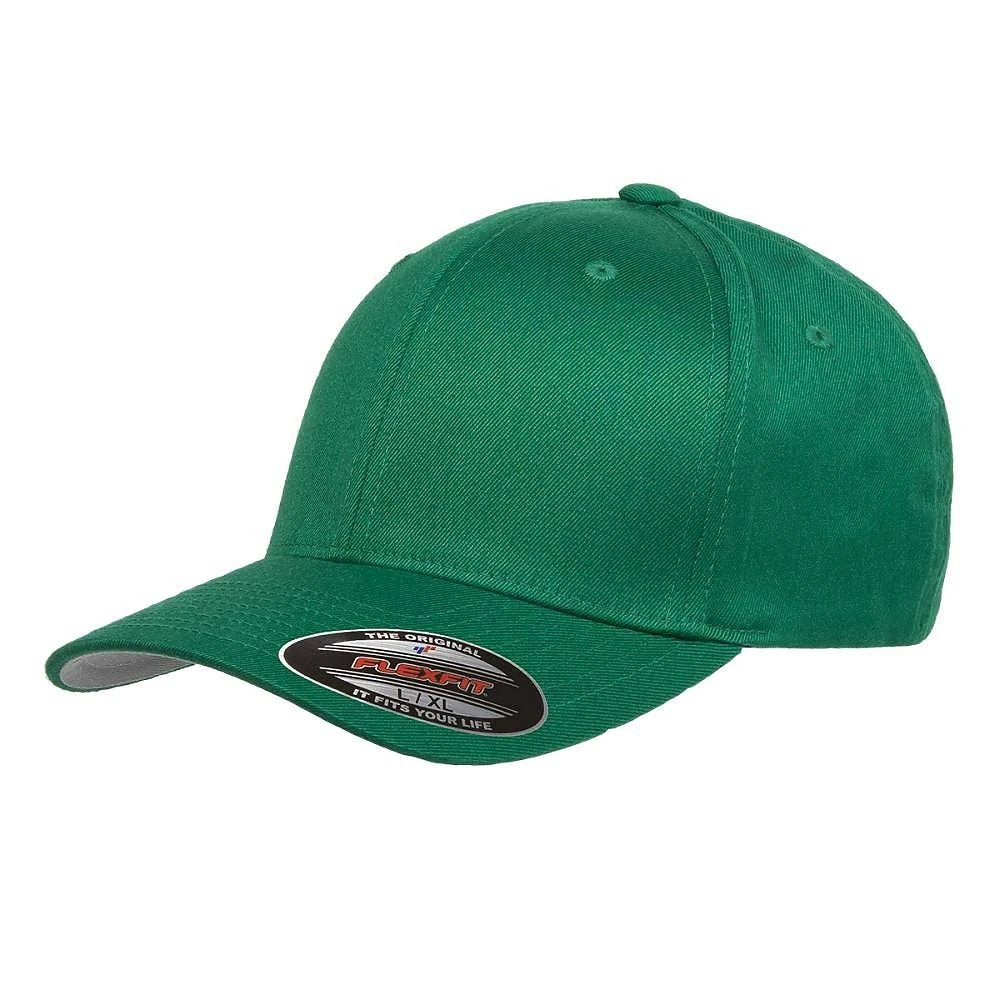 Custom Flexfit 6277 Cotton Blend Cap | Original Fitted Hat - Pepper Green - The Luua Company