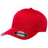 Custom Flexfit 6277 Cotton Blend Cap | Original Fitted Hat - Red - The Luua Company