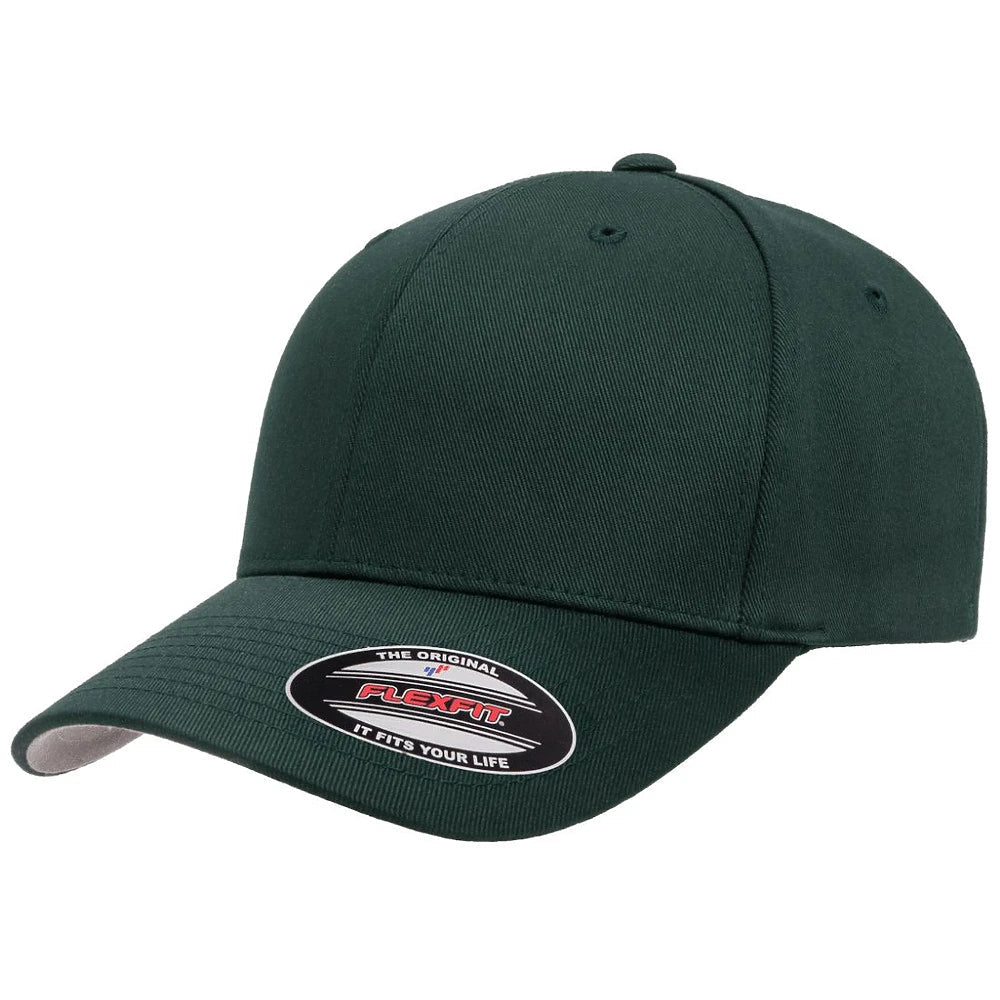 Custom Flexfit 6277 Cotton Blend Cap | Original Fitted Hat - Spruce - The Luua Company