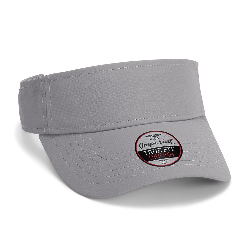 Custom Imperial 3124P The Phoenix Visor | Performance Golf Visor - Frost Grey - The Luua Company