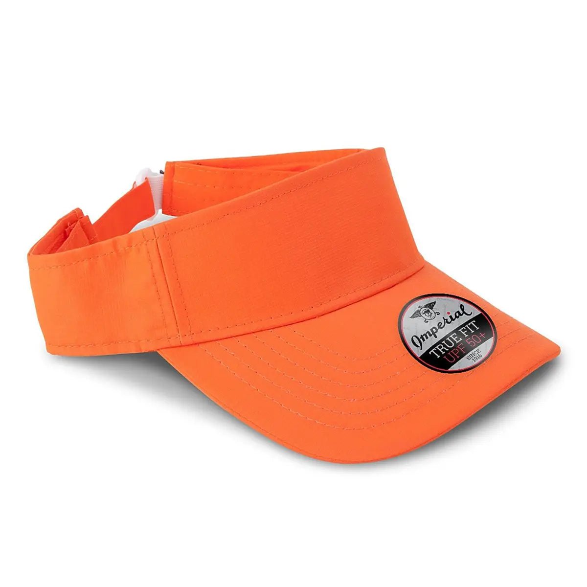 Custom Imperial 3124P The Phoenix Visor | Performance Golf Visor - Orange - The Luua Company