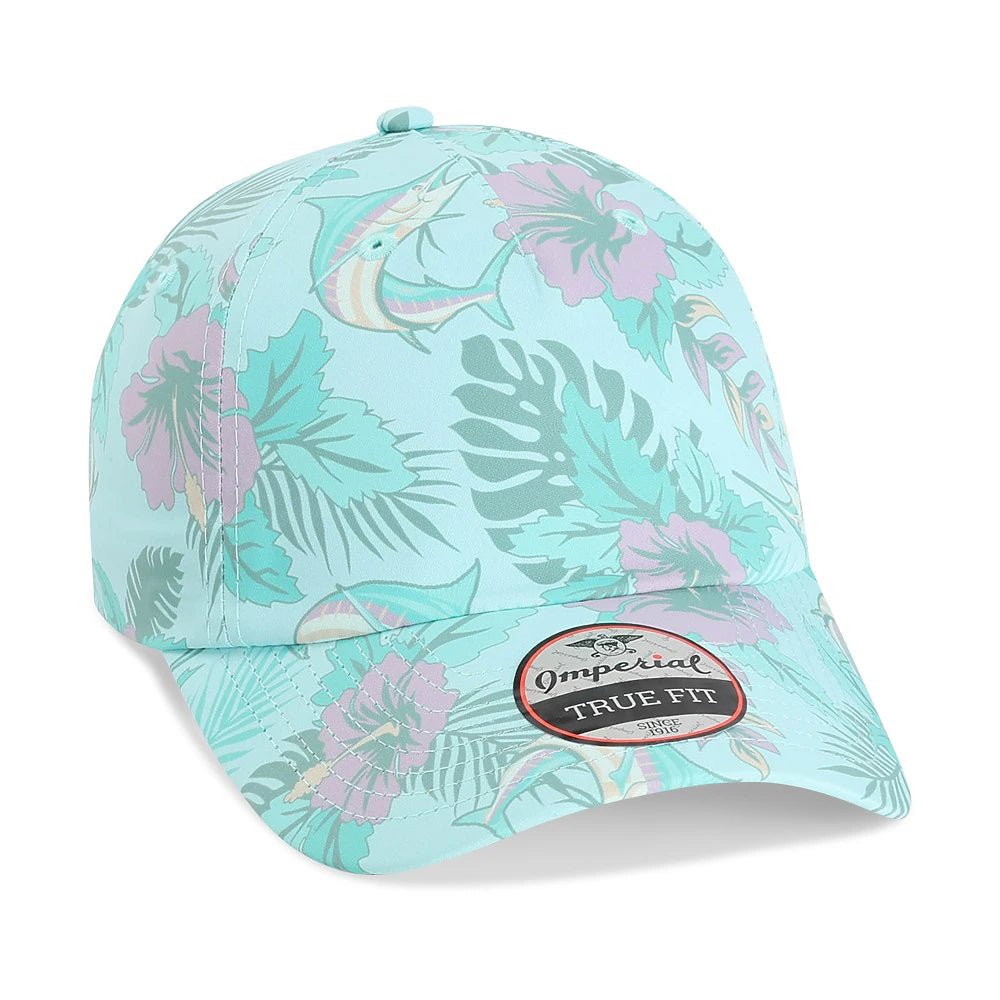 Custom Imperial 4072 "The Easy Read" Cap | Sustainable Performance Hat - Robins Egg - The Luua Company