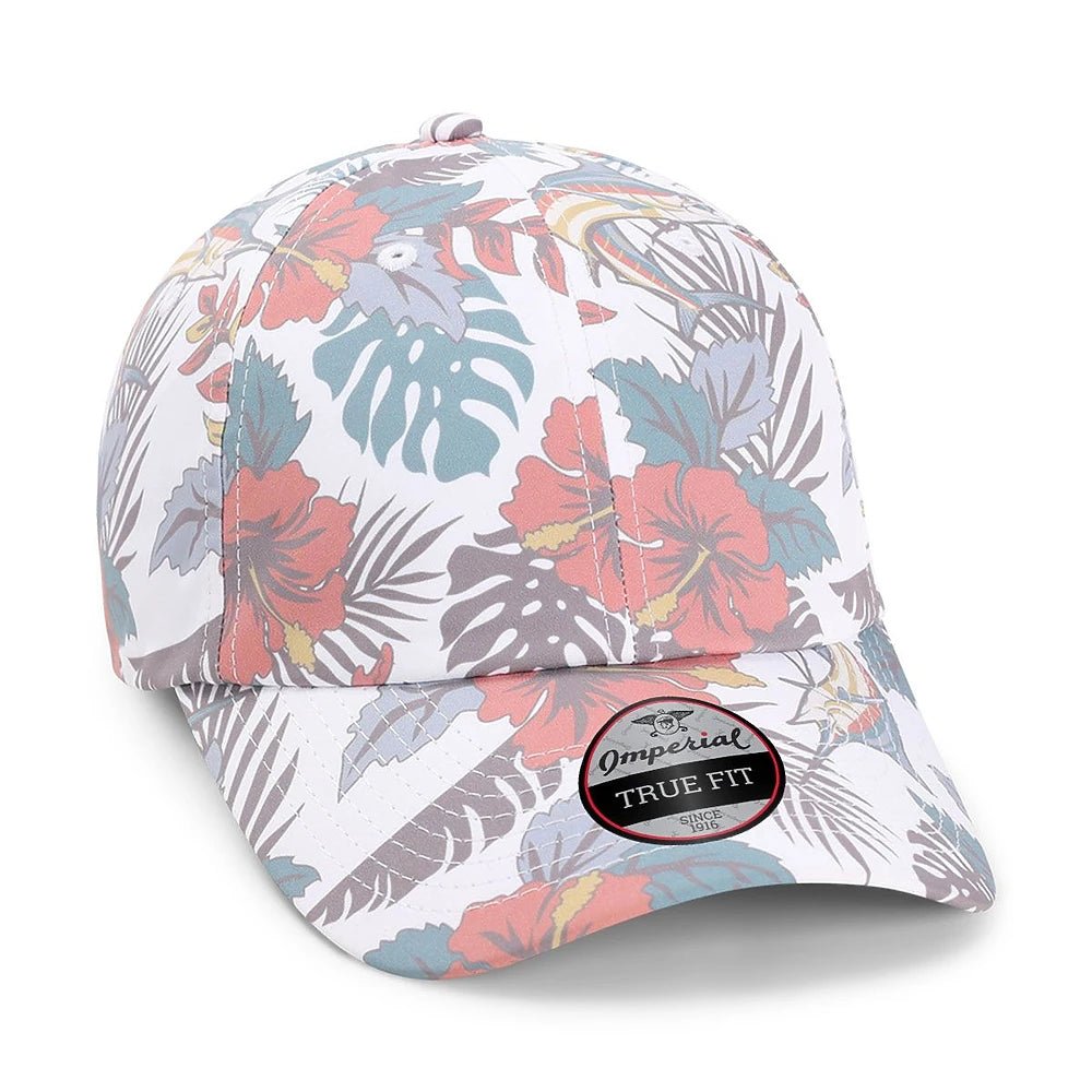 Custom Imperial 4072 "The Easy Read" Cap | Sustainable Performance Hat - Whitewash - The Luua Company