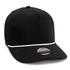 Custom Imperial 5054 The Wrightson Cap | Performance Rope Hat - Black/ White - The Luua Company