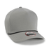 Custom Imperial 5054 The Wrightson Cap | Performance Rope Hat - Grey/ Black - The Luua Company
