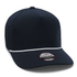 Custom Imperial 5054 The Wrightson Cap | Performance Rope Hat - Navy/ White - The Luua Company