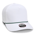 Custom Imperial 5054 The Wrightson Cap | Performance Rope Hat - White/ Dark Green - The Luua Company
