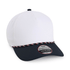 Custom Imperial 5054 The Wrightson Cap | Performance Rope Hat - White/ Navy/ Navy/ Red/ White - The Luua Company