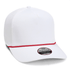 Custom Imperial 5054 The Wrightson Cap | Performance Rope Hat - White/ Red - The Luua Company