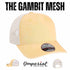 Custom Imperial 5058 "The Gambit Mesh" Cap – Structured 5 - Panel Hat - Apricot/ Stone - The Luua Company