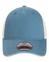 Custom Imperial 5058 "The Gambit Mesh" Cap – Structured 5 - Panel Hat - Breaker Blue/ Stone - The Luua Company
