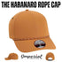 Custom Imperial 6054 The Habanero Performance Rope Cap | 6 - Panel - Black - The Luua Company