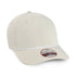 Custom Imperial 7054 "The Wingman" Cap – Structured 6-Panel Performance Rope Hat - Putty/ White - The Luua Company