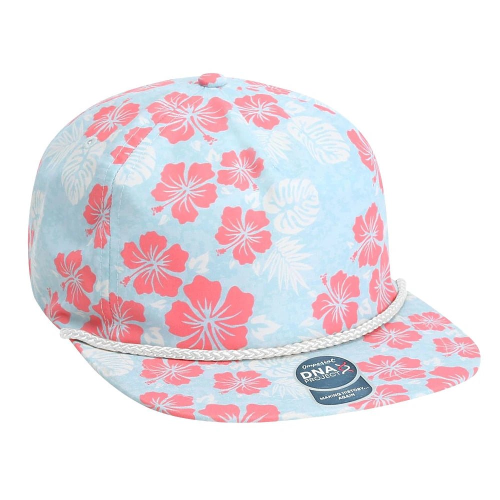 Custom Imperial DNA010 Aloha Rope Cap | Performance Rope Hat - Hawaiin Sky - The Luua Company