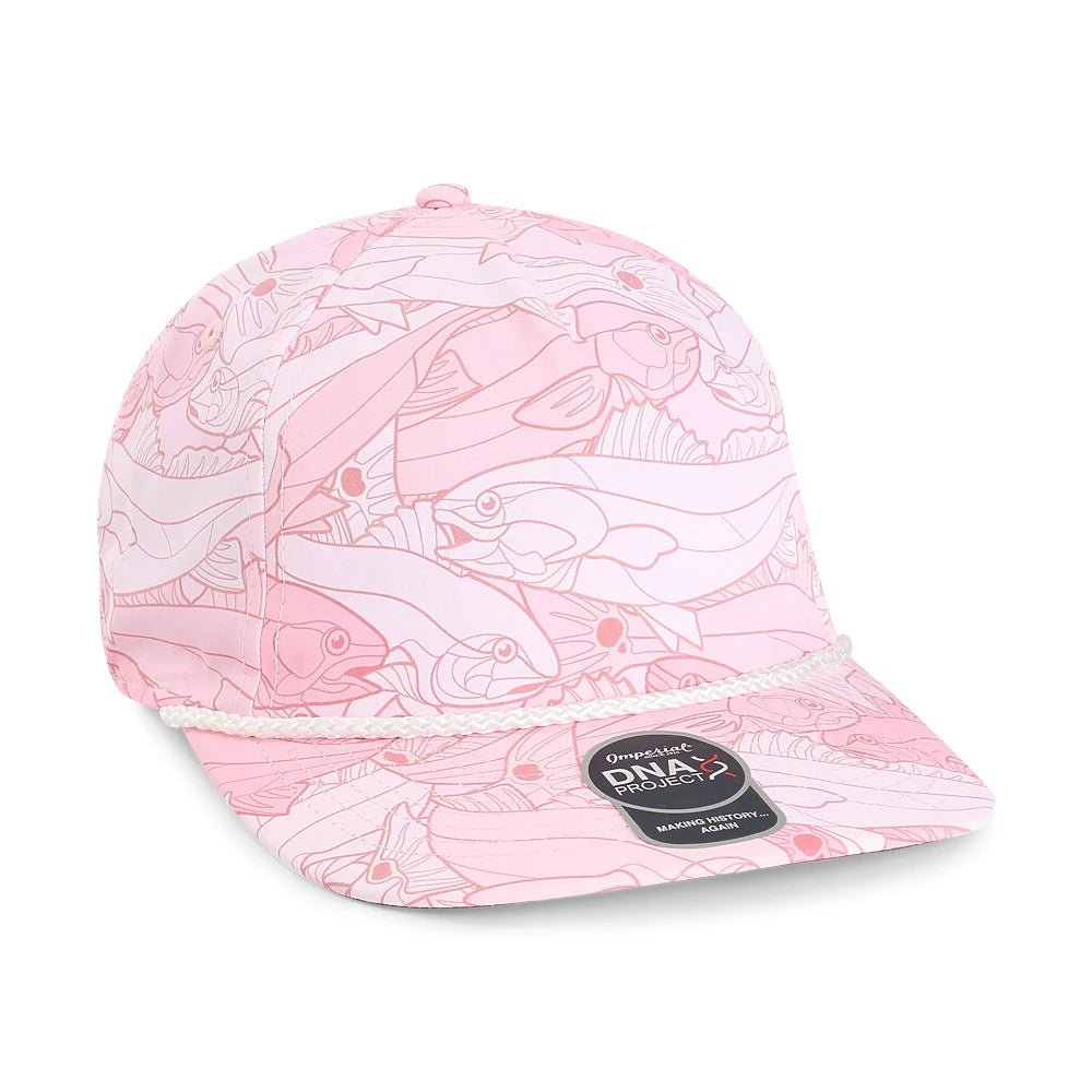 Custom Imperial DNA014 The Golden Hour Cap | Performance Rope Hat - Light Pink - The Luua Company