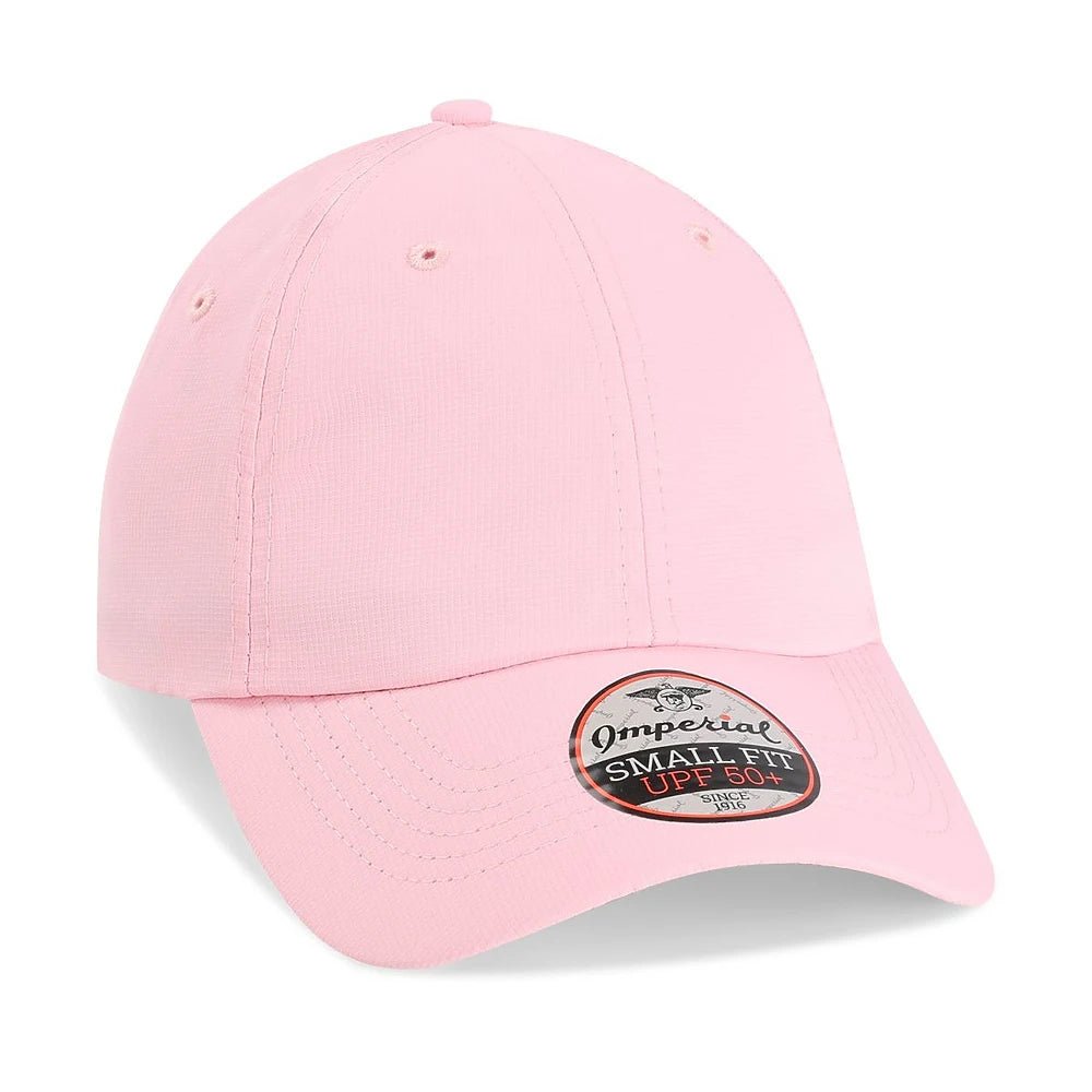 Custom Imperial L210P Small Fit Cap | Low - Profile Performance Hat - Light Pink - The Luua Company