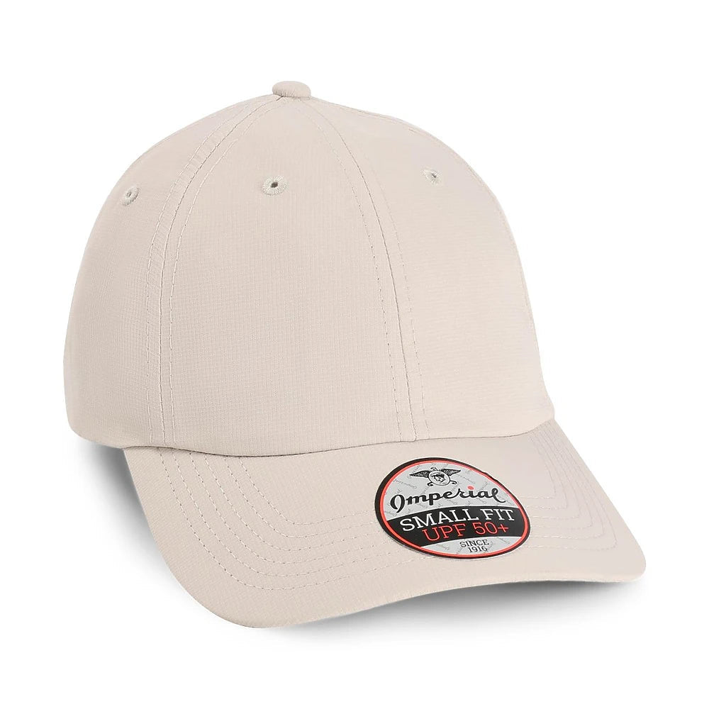 Custom Imperial L210P Small Fit Cap | Low - Profile Performance Hat - Putty - The Luua Company
