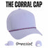 Custom Imperial L5059 The Corral Cap | 5 Panel Fit Rope Hat - Aqua - The Luua Company