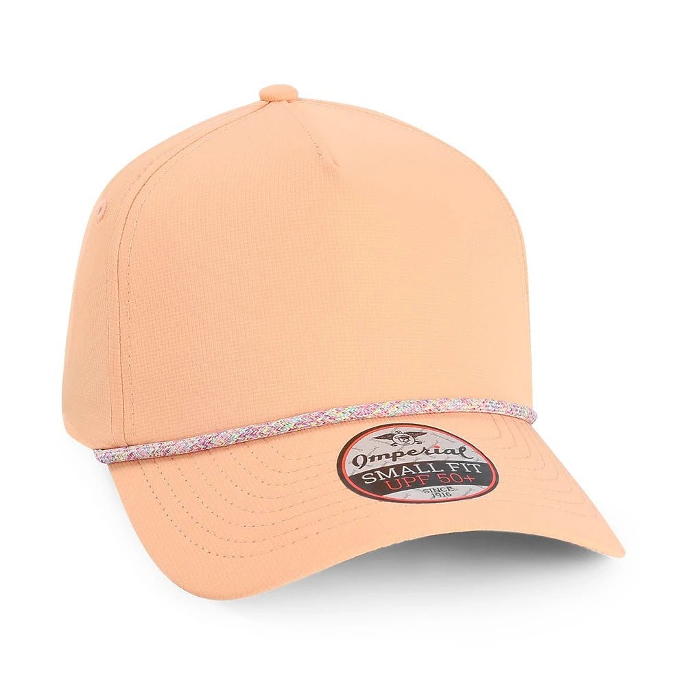 Custom Imperial L5059 The Corral Cap | 5 Panel Fit Rope Hat - Sorbet - The Luua Company