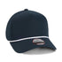Custom Imperial L5059 The Corral Cap | 5 Panel Fit Rope Hat - True Navy/ White - The Luua Company