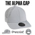 Custom Imperial S1502 "The Alpha" Cap – Structured Performance 6 - Panel Hat - Black - The Luua Company
