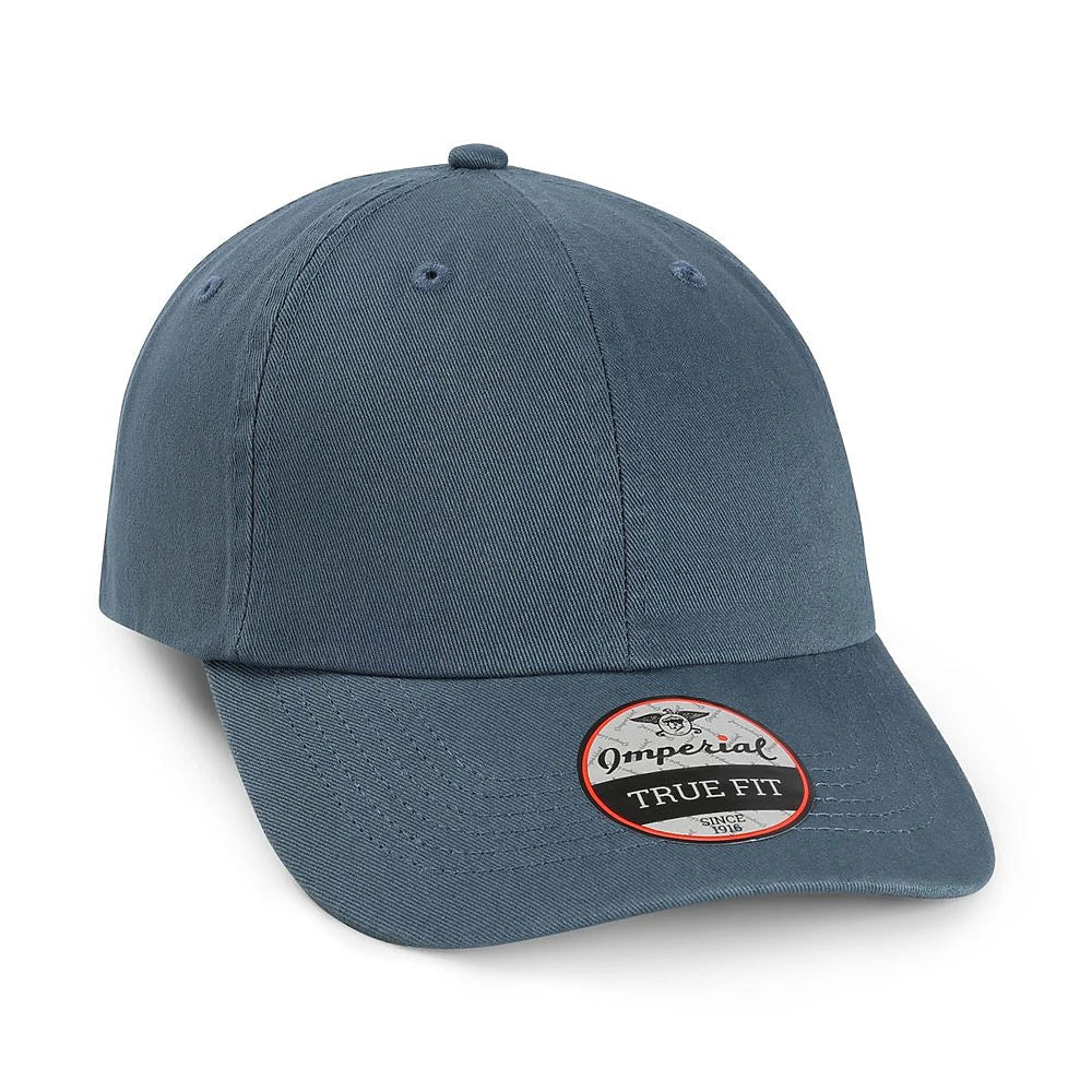 Custom Imperial X210B Original Buckle Cap | Performance Golf Hat - Breaker Blue - The Luua Company