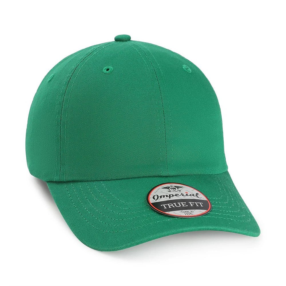 Custom Imperial X210B Original Buckle Cap | Performance Golf Hat - Grass Green - The Luua Company
