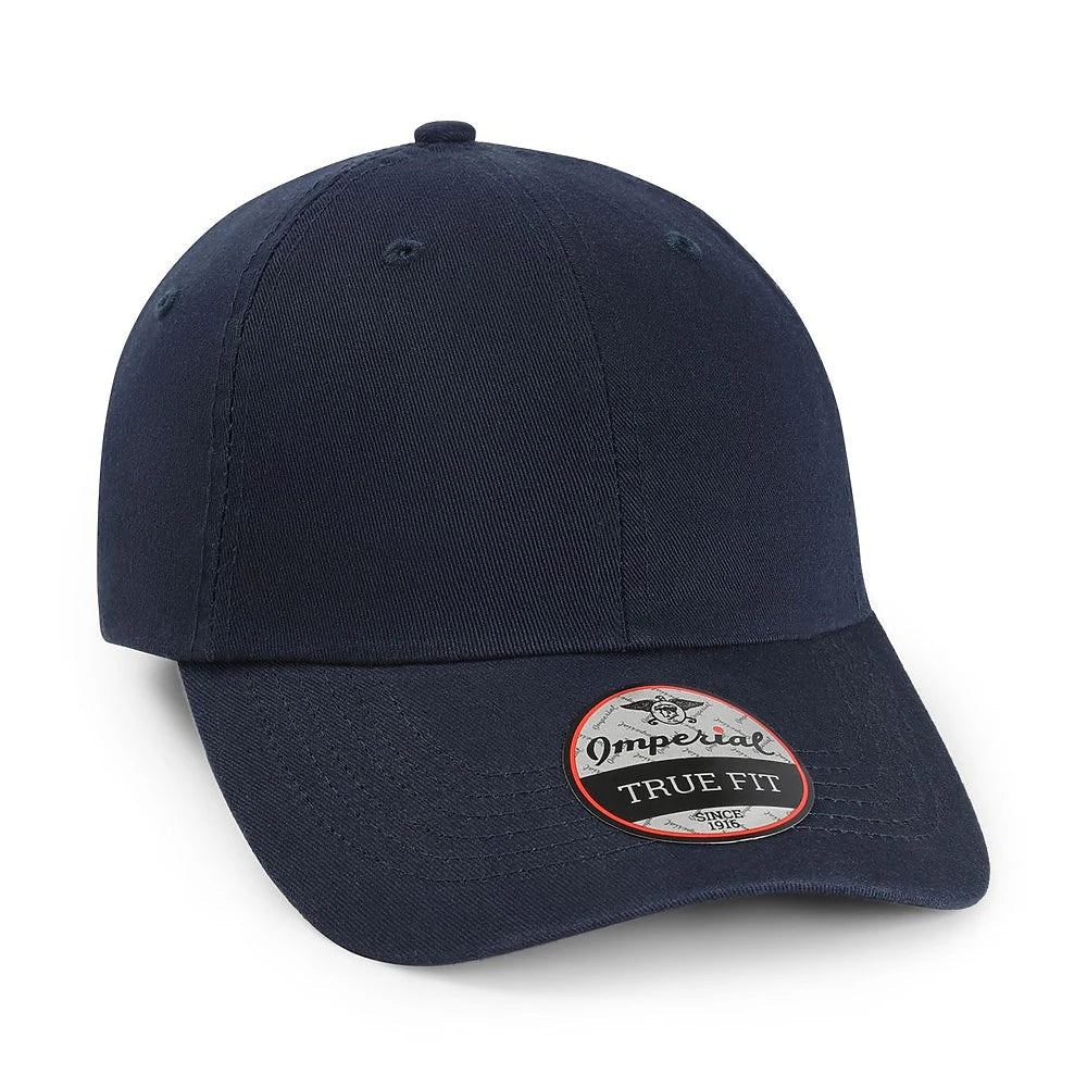 Custom Imperial X210B Original Buckle Cap | Performance Golf Hat - Navy - The Luua Company
