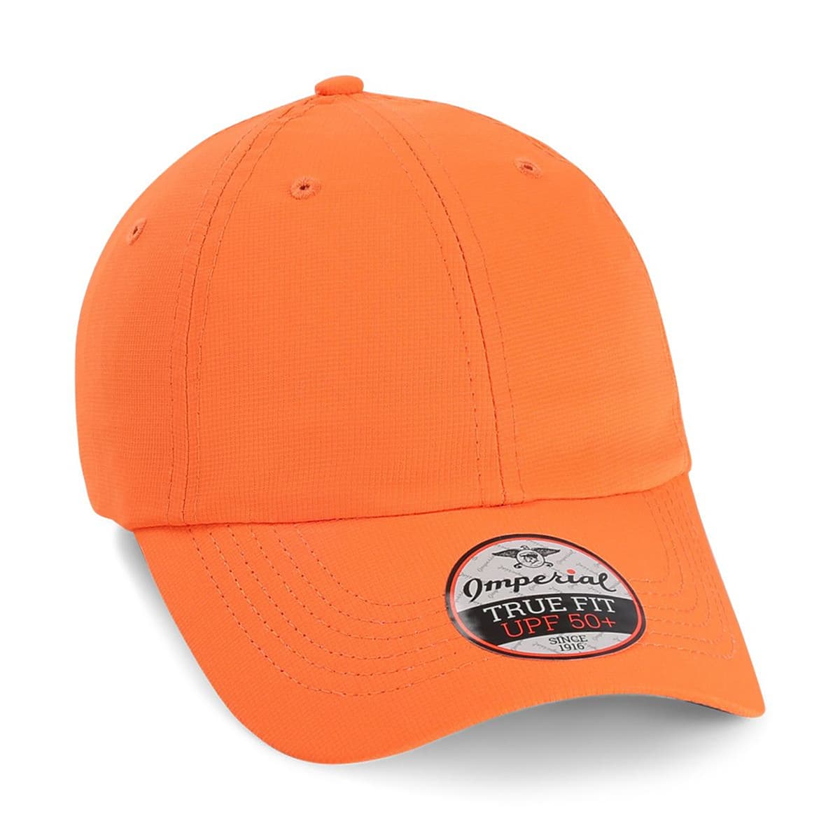 Custom Imperial X210P Performance Cap | Lightweight Golf Hat - Orange - The Luua Company