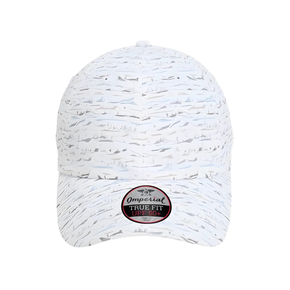 Custom Imperial X210R Alter Ego Cap – Patterned Recycled Performance Hat - Desert - The Luua Company