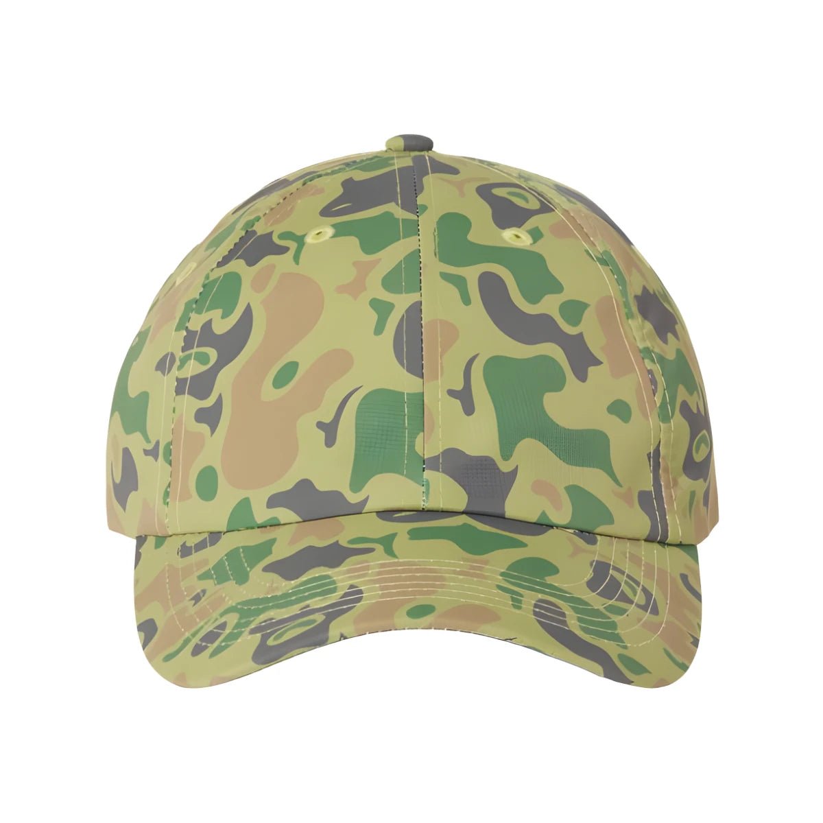 Custom Imperial X210R Alter Ego Cap – Patterned Recycled Performance Hat - Green Duck Camo - The Luua Company