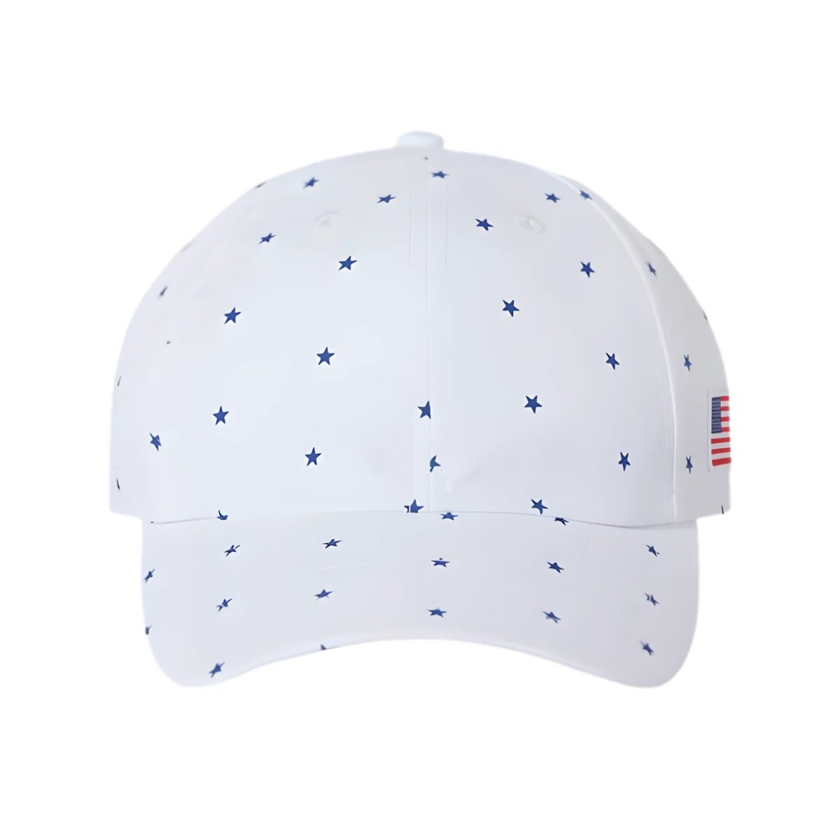 Custom Imperial X210R Alter Ego Cap – Patterned Recycled Performance Hat - White Stars - The Luua Company
